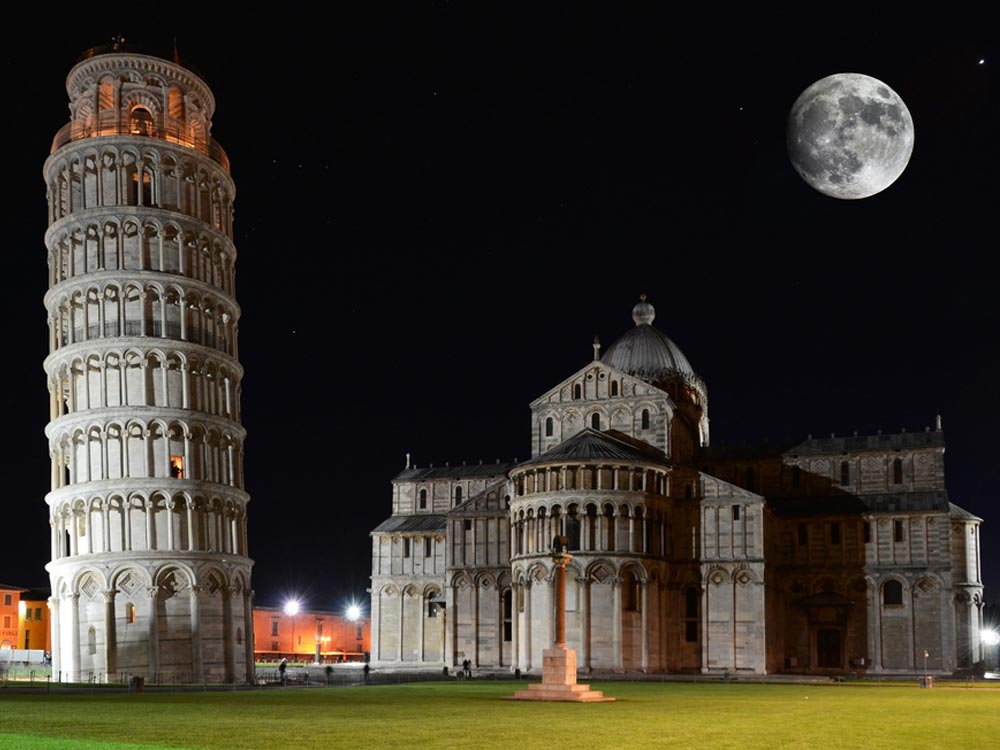 Tower of Pisa.