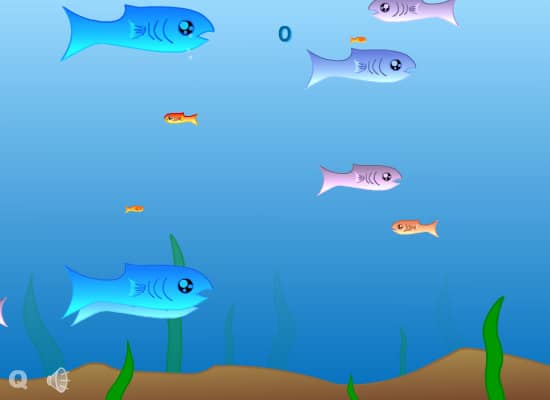 Picture of the Flash game “Fishy”